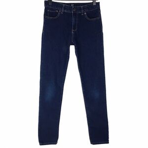 GAP Jeans Stretch Super Skinny Slim Denim Dark Wash Girls Size 12 Regular